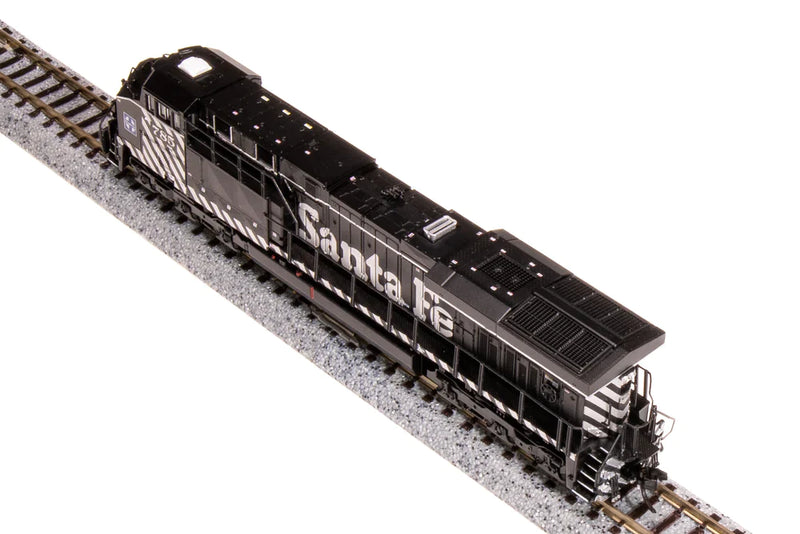 Load image into Gallery viewer, Broadway Limited N Scale ES44AC Diesel SF #785/Zebra Stripe DC/DCC Sound