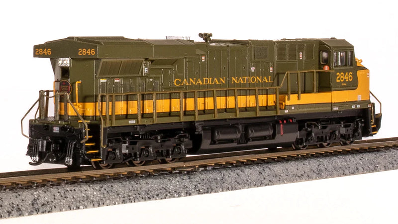 Load image into Gallery viewer, Broadway Limited N Scale ES44AC Diesel CN #2846/gen&gold DC/DCC Sound