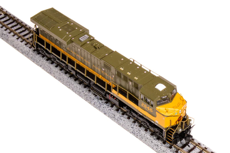 Load image into Gallery viewer, Broadway Limited N Scale ES44AC Diesel CN #2846/gen&gold DC/DCC Sound