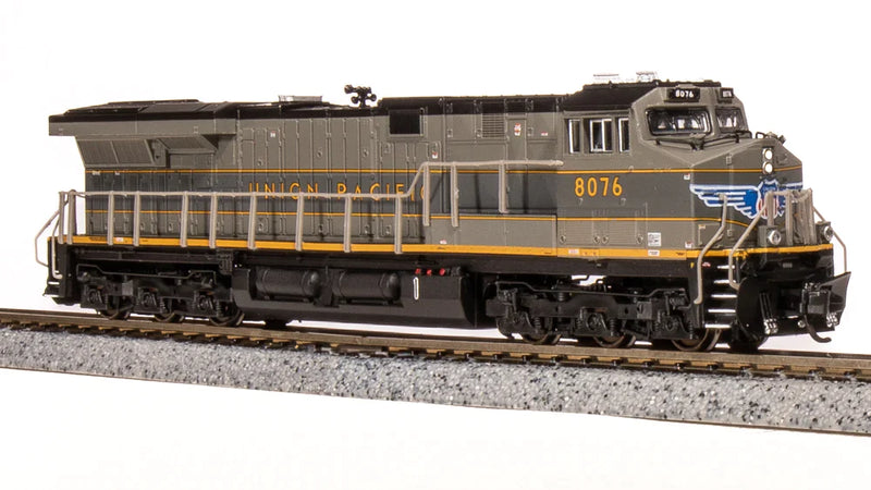 Load image into Gallery viewer, Broadway Limited N Scale ES44AC Diesel UP #8076/TTG w/Yellow DC/DCC Sound