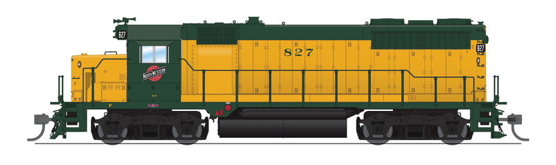 Load image into Gallery viewer, Broadway Limited HO Scale EMD GP35 CNW 840 Green & Yellow Paragon4 Sound/DC/DCC HO