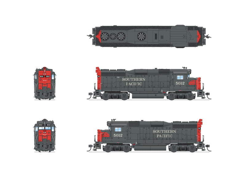 Load image into Gallery viewer, Broadway Limited HO Scale EMD GP30 SP 5015 Bloody Nose Paragon4 Sound/DC/DCC HO