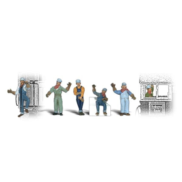 Load image into Gallery viewer, Woodland Scenics N Scale Engineers