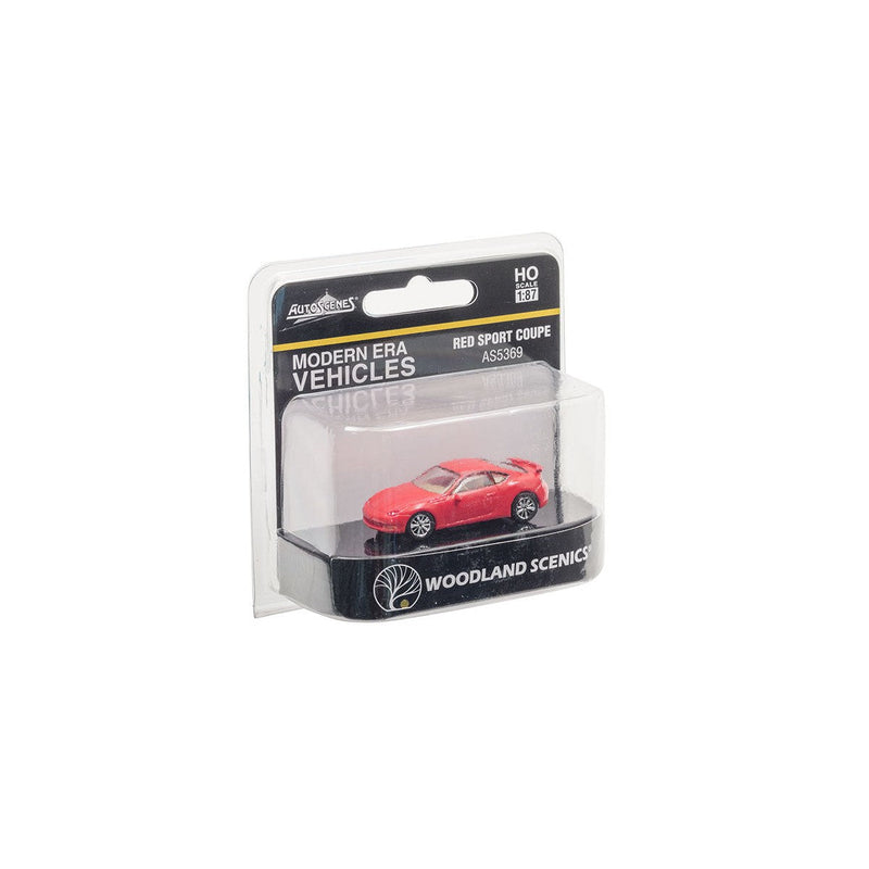 Load image into Gallery viewer, Woodland Scenics HO Scale Red Sport Coupe