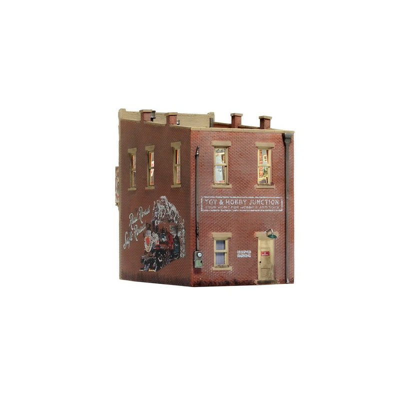 Load image into Gallery viewer, Woodland Scenics HO Scale Toy & Hobby Junction Built and Ready