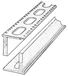 Load image into Gallery viewer, Central Valley Model Works HO Scale Standard 24 Inch Punchplate Box Girders 19055