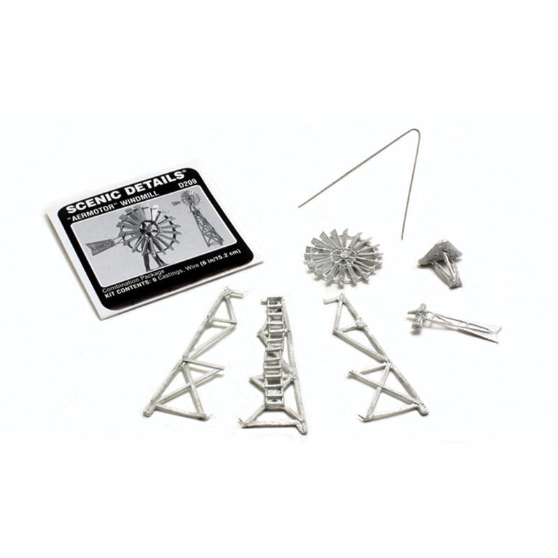 Load image into Gallery viewer, Woodland Scenics HO Scale Aermotor Windmill Kit