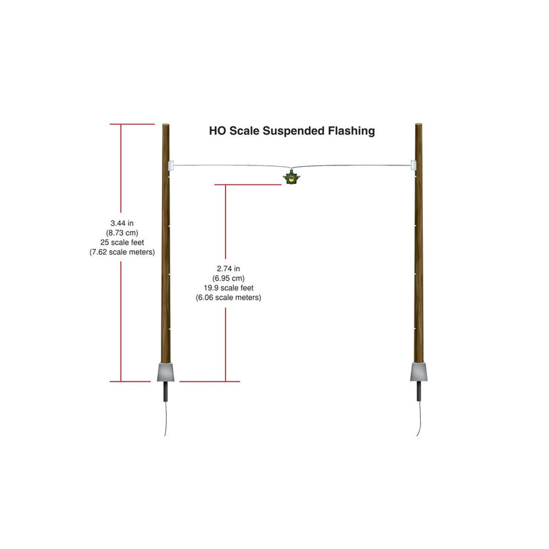 Load image into Gallery viewer, Woodland Scenics HO Scale Suspended Flashing Lights