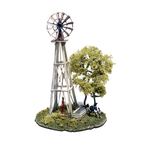 Load image into Gallery viewer, Woodland Scenics HO The Windmill Scene