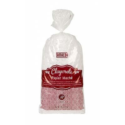 American Art Clay AAC41810B Claycrete Paper Mache 1 lbs Bag
