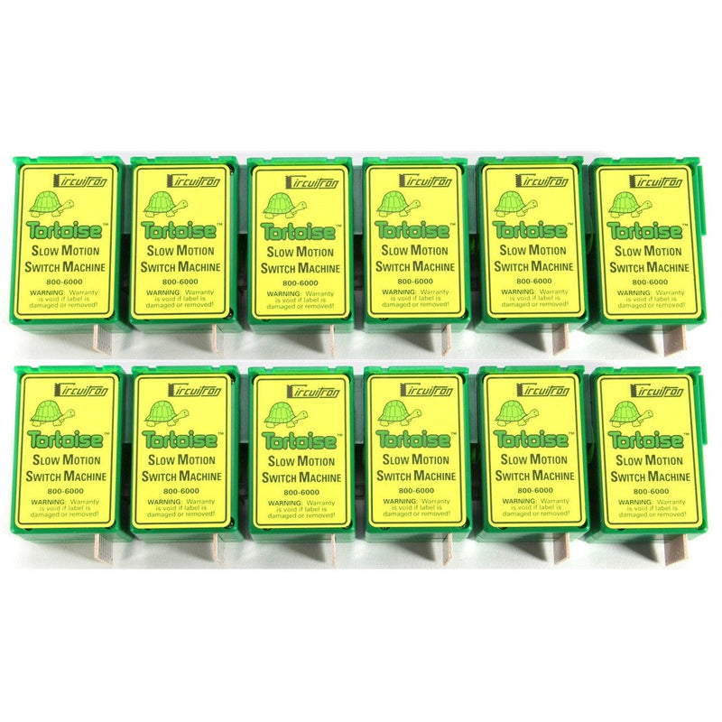 Load image into Gallery viewer, Circuitron Tortoise Switch Machine 12 Pack 6012