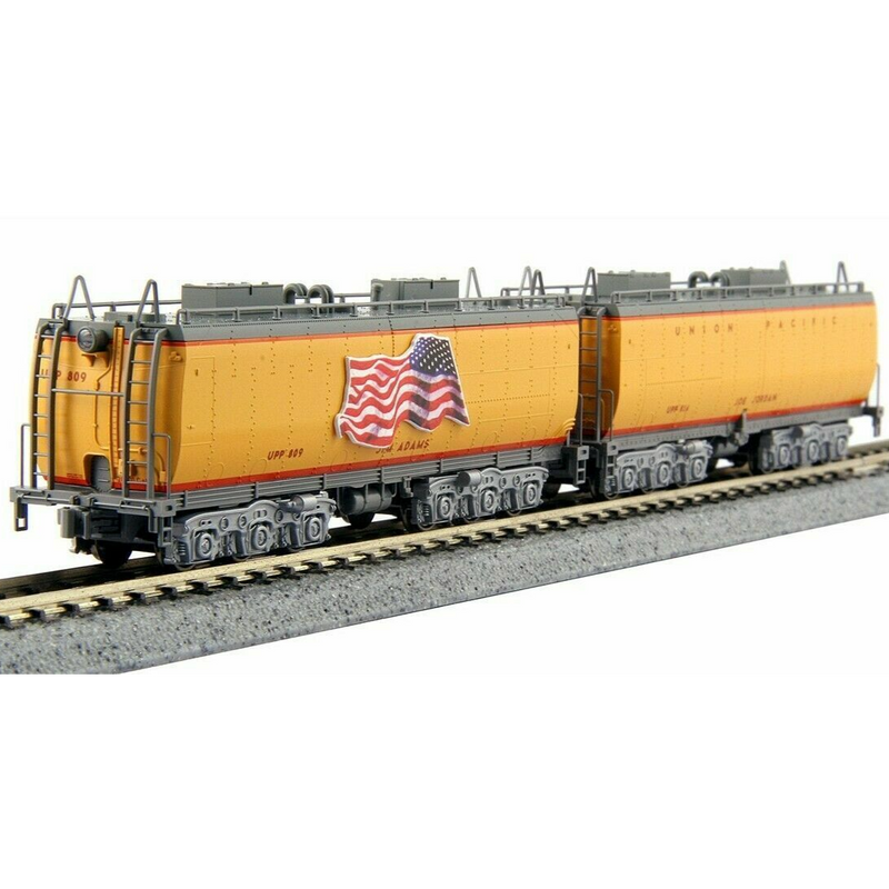 Load image into Gallery viewer, Kato N Scale Union Pacific Water Tend 2 Pack