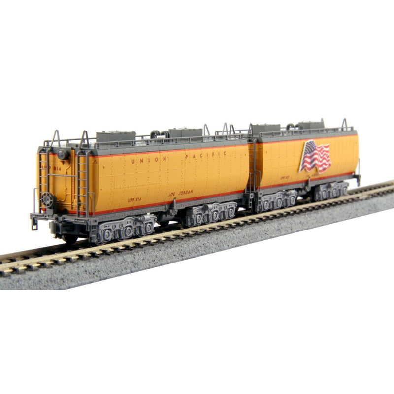 Load image into Gallery viewer, Kato N Scale Union Pacific Water Tend 2 Pack