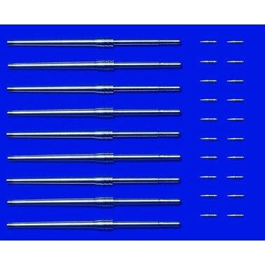 1/350 46cm Metal Gun Barrels (9) & Projectiles (20)