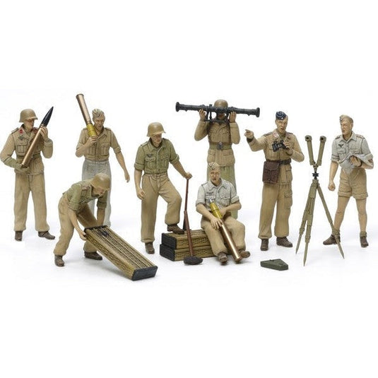 1/35 German Artillery Crew Africa Corps Luftwaffe (8)