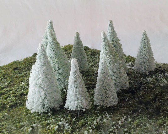 Rock Island Hobby 024200 Snow-Covered Dense Pine Trees, 3.2