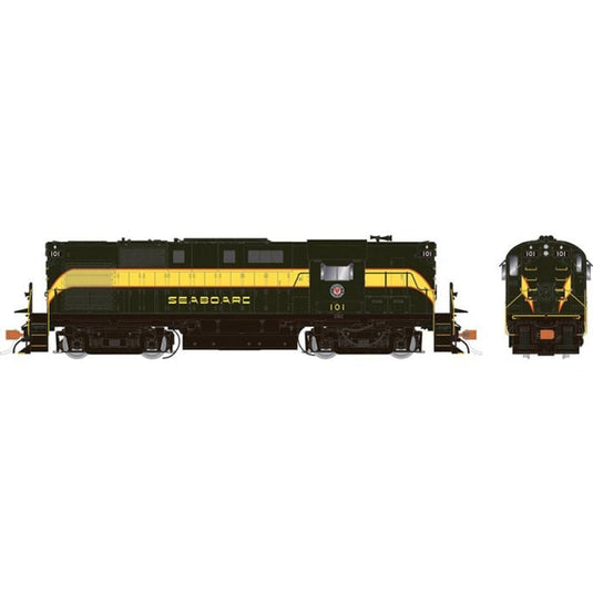 Rapido HO Scale Seaboard Air Line Delivery RS-11 Diesel Locomotive 
