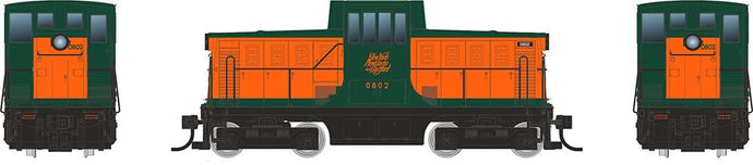 Rapido 048014 HO GE 44 Tonner (DC/Silent) New Haven Warm Orange 