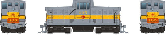 Rapido 048517 HO GE 44 Tonner (DC/DCC/Sound) New York, Ontario & Western Grey 