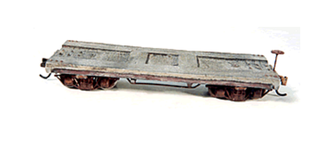 Durango Press 50 Hon3 Westside Lumber Flat Car