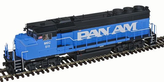 Atlas Master Pan Am Railways 'Smurf' MEC #505 GMD GP40-2W DCC/ESU LokSound | 10004420