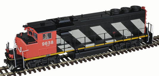 Atlas Master Canadian National 'Zebra Stripes' CN #9650 GMD GP40-2W DCC/ESU LokSound | 10004423