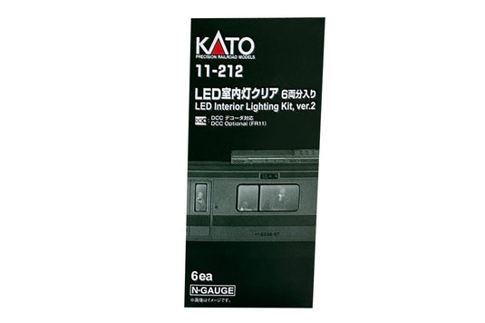 Kato N Scale Bright LED Passenger Car Lighting  6 pack - 11212