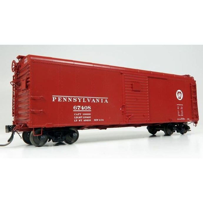 Rapido HO Pennsylvania Circle Keystone X31A Single-Door Boxcar 6-Pack 