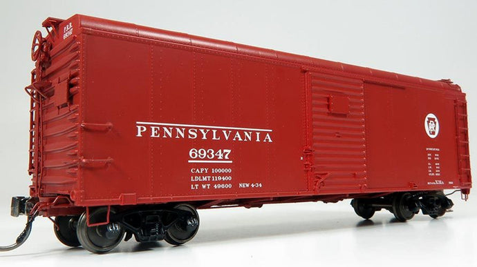 Rapido HO Pennsylvania Circle Keystone X31A Single-Door Boxcar 6-Pack 
