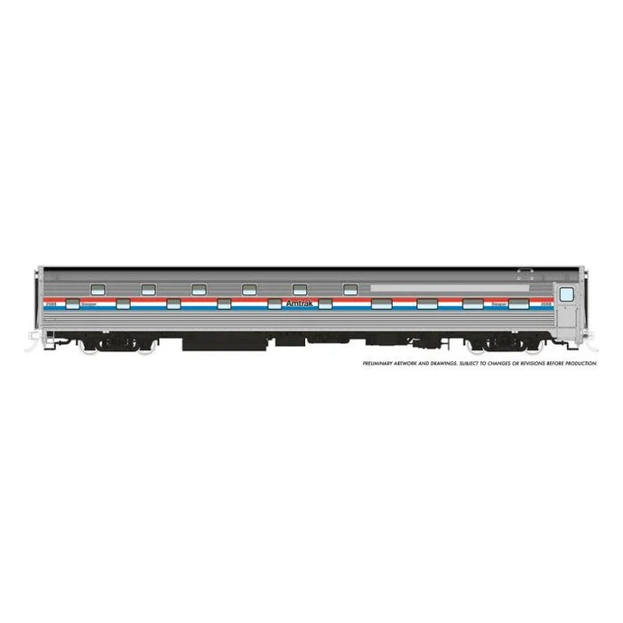 Rapido HO Scale Amtrak Phase III #2093 Loch Katrine Budd Slumbercoach