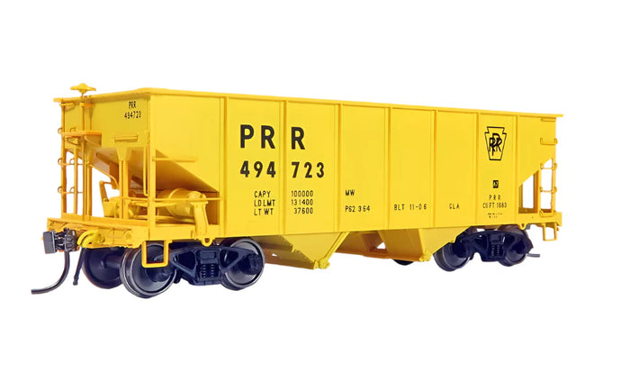 Rapido HO Scale Pennsylvania GLa 2-Bay Hopper MOW Service (3 Pack) - 148012