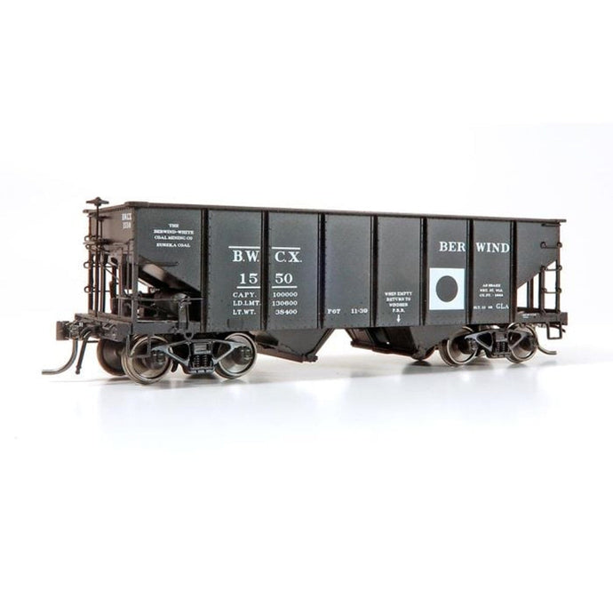 Rapido HO Scale Berwind BWCX PRR GLa 2-Bay Hopper Single Car 