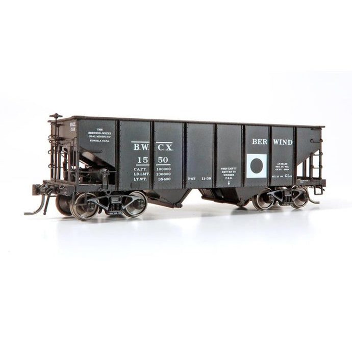 Rapido HO Scale Berwind BWCX PRR GLa 2-Bay Hopper 