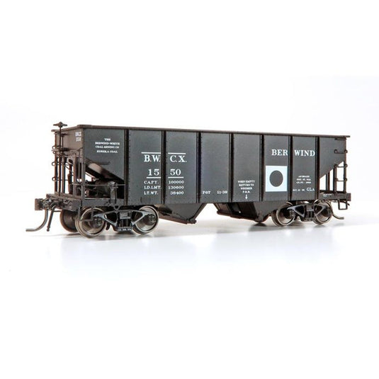 Rapido HO Scale Berwind BWCX PRR GLa 2-Bay Hopper 