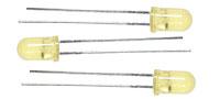 Miniatronics 5mm Blinker/Flasher LEDs [3 pcs, Yellow] MNT1222005