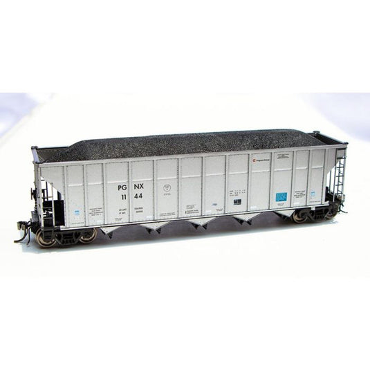 Rapido HO Scale PGNX AutoFlood III Coal Hopper Single Car - 169018A
