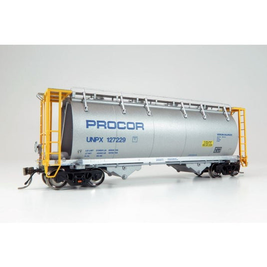 Rapido HO Scale Procor 3000cuft Aluminum Hopper w/Handrail & Wordmark 