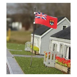 Osborn Models N Scale Canadian Red Ensign Flag 3P 3111