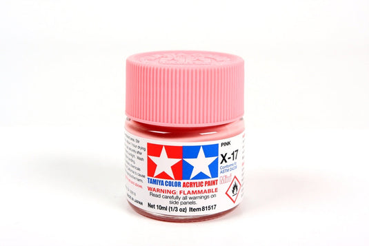 Tamiya Acrylic X-17 Pink 10ml Bottle