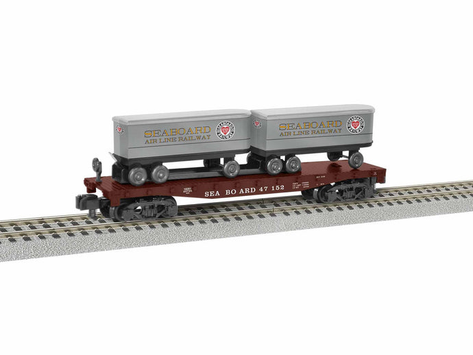 Lionel S Scale Seaboard TOFC Flatcar 