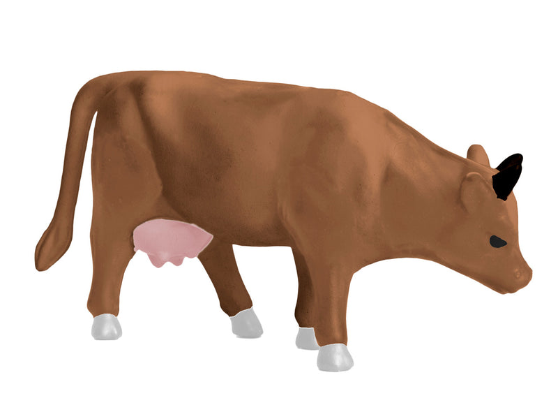Load image into Gallery viewer, Lionel O Scale Cows &amp; Calves (Brown) (6) - 1930290
