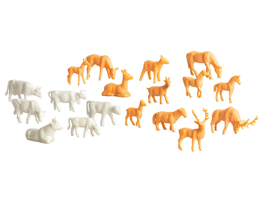 Lionel O Scale Unpainted Animals (36) - 1930310