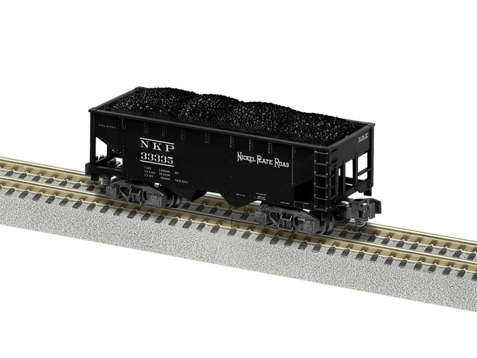Lionel S Scale Nickel Plate 2-Bay Hopper 