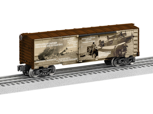 Lionel O Scale WWII Africa Campaign MUSA Boxcar - 2138130