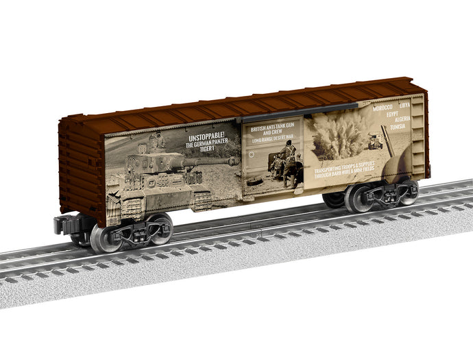 Lionel O Scale WWII Africa Campaign MUSA Boxcar - 2138130