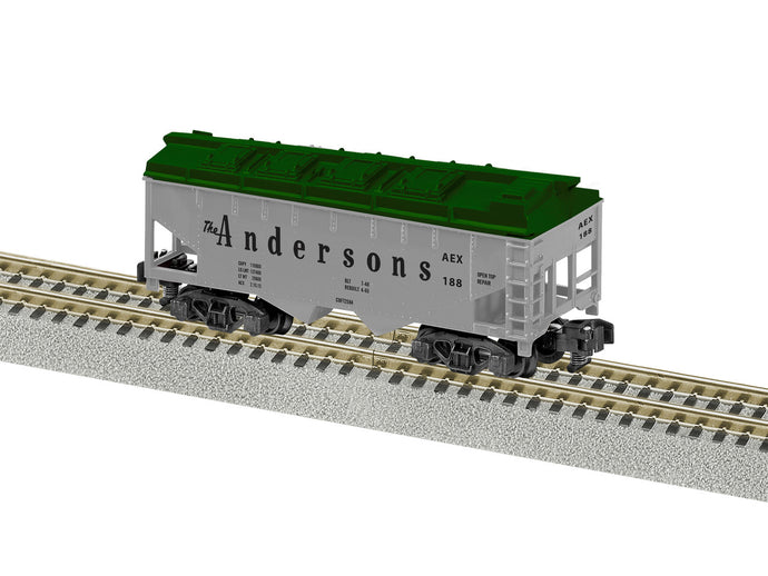 Lionel 2219052 S Scale Andersons 2-Bay Covered Hopper 