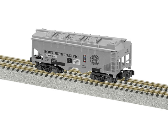 Lionel 2219091 S Scale Southern Pacific 2-Bay Covered Hopper 