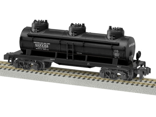 Lionel 2219180 S Scale SHPX 3-Dome Tankcar 