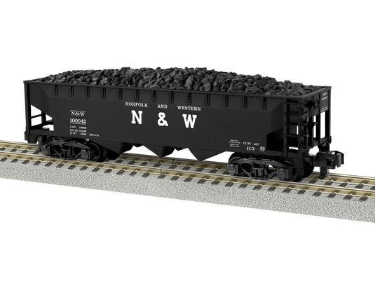 Lionel S Scale Norfolk & Western 3 Bay Hopper 
