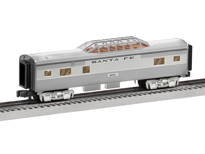 Lionel O Scale Santa Fe Chief Add-On Vista Dome 